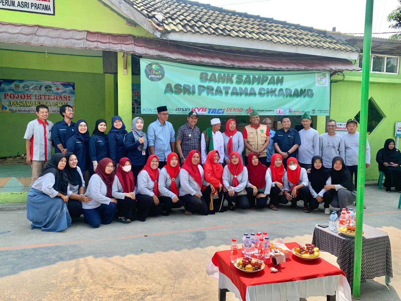 Peresmian Bank Sampah KBA Asri Pratama